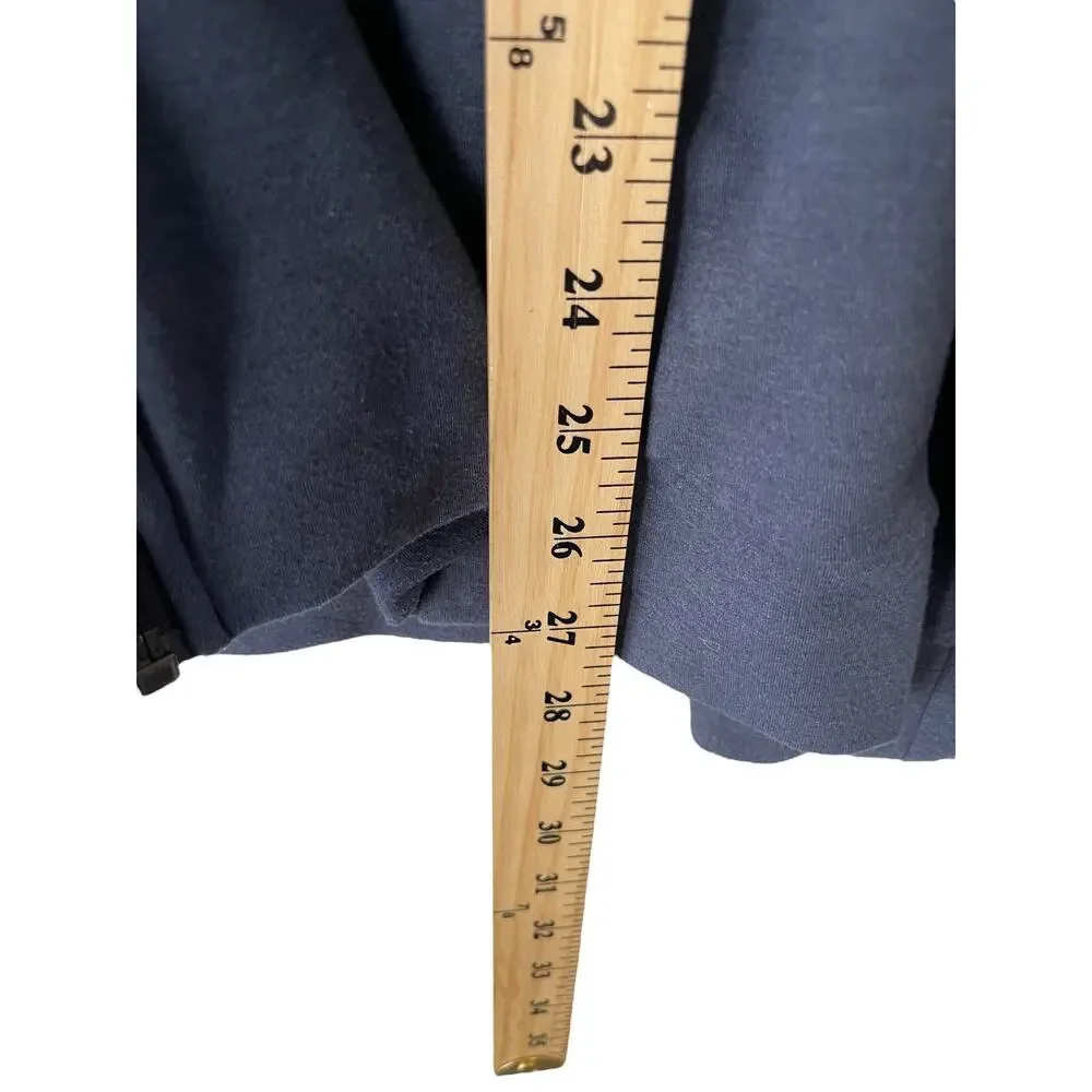 Nike‎ Men's Size Medium Blue Running Zip Up Soft Sweater